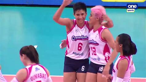 Creamline F Logistics Tense Set Pvl All Filipino Conference