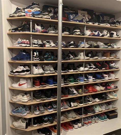 Closet To Sneaker Shelves Rsneakers