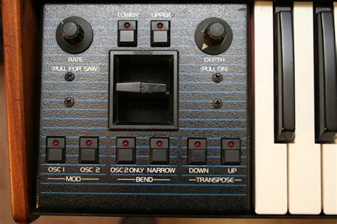 Oberheim OB Xa Mod Sektion Blue Jet Musiktechnologie