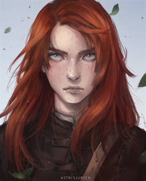 Female Human Redhair In Dnd Human Red Hair Collection Hairsimply