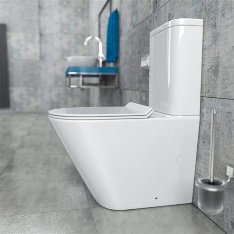 Randlos Design Stand Wc Kombination Inkl Sp Lkasten Und Wc Sitz