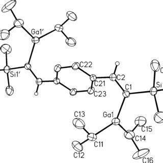 Molecular Structure Of 6 The Thermal Ellipsoids Are Drawn At The 40