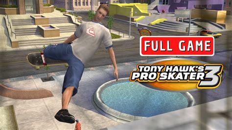 Tony Hawks Pro Skater 3 100 Full Game All Goals Medals Stats And