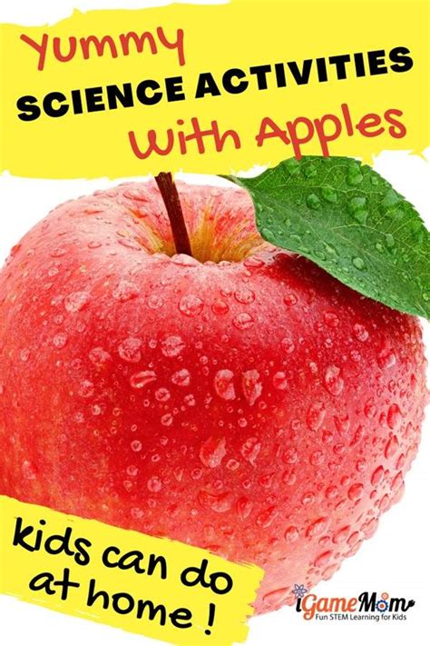 7 Kids Science Experiments With Apples