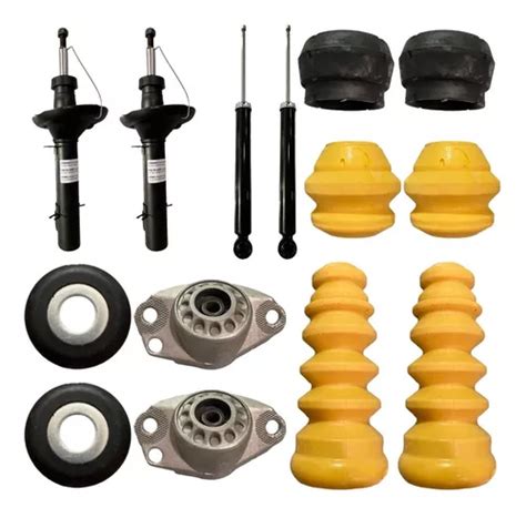 Kit Amortiguadores Monroe C Bases Golf Jetta A4 1999 2012 Meses