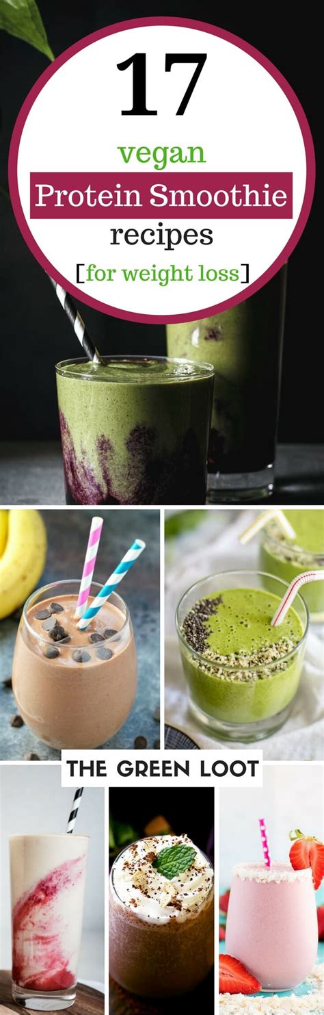 17 Tasty Vegan Protein Smoothie Recipes for Weight Loss (Post Workout ...