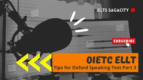 OIETC ELLT Oxford Speaking Part 3 Tips Why Students Fail In OIETC