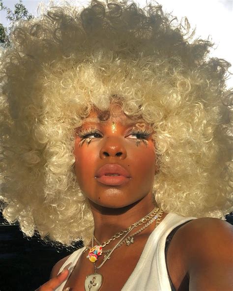 ⊱ ⋱𝘼𝙡𝙞 ⋰ ⊰ On Instagram Blondieee🍦” Black Beauties Hair Styles Beauty