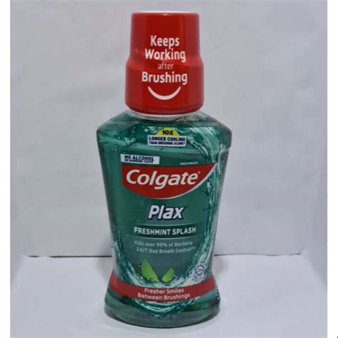 Jual Colgate Plax Freshmint Mouthwash 250ml Shopee Indonesia