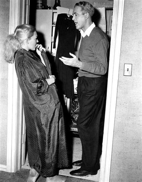 Kim Novak And James Stewart On Set Vertigo 1958 Old Hollywood