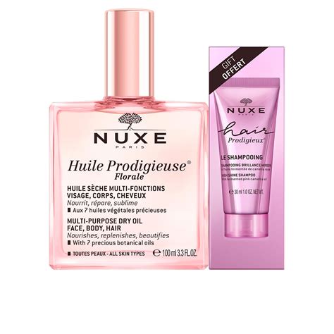 Coffret Huile Prodigieuse Huile S Che Florale Soins Du Visage Nuxe