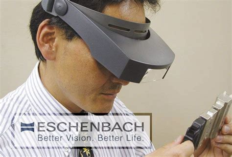 New Headband Magnifier By Eschenbach Optikgermany — Low Vision Miami