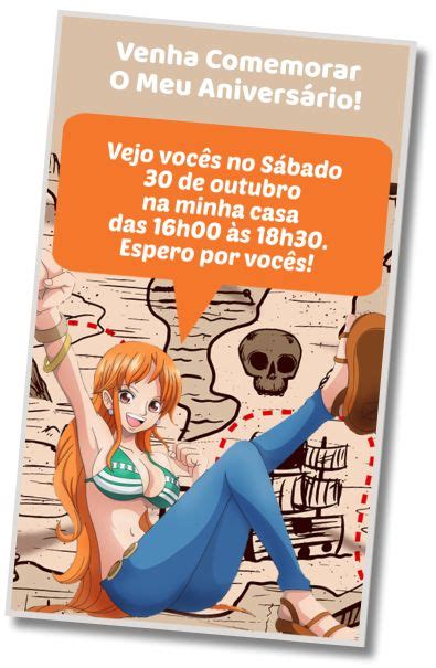 Melhores Convites One Piece Whatsapp Digital