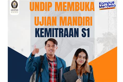 Masih Dibuka Pendaftaran Jalur Ujian Mandiri S1 Kemitraaan Gelombang 2 Undip 2023 Ini Cara