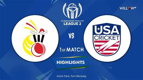 Highlights St Match Papua New Guinea Vs United States Of America