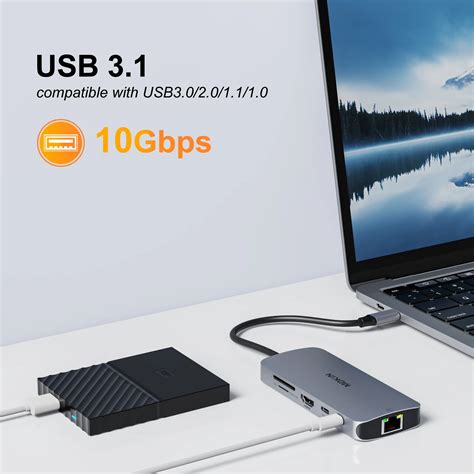 Mokin 9 In 1 Dockingstation Steigern Sie Ihre Konnektivität Mit Usb C Hdmi Usb 30 Usb 31