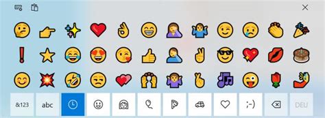 Windows Emojis Per Tastenkombination Einf Gen Und