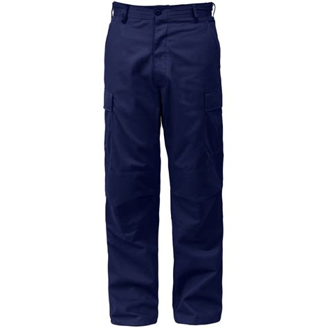 Mens Zip Fly Midnite Navy Blue Uniform Pant