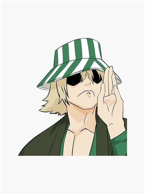 Kisuke Urahara Sticker By Japantouch Redbubble