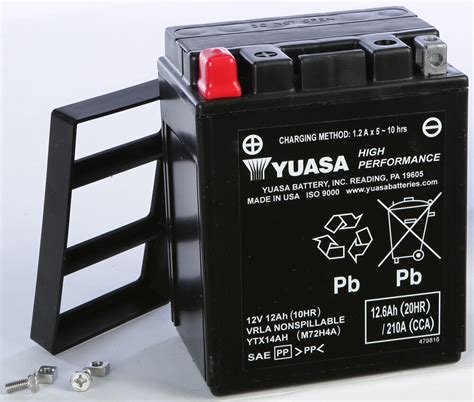 Yuasa Factory Activated Maintenance Free Battery Ytx Ah Ebay