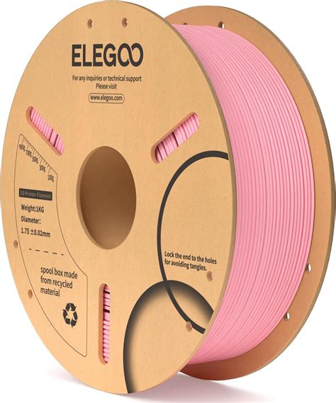 ELEGOO Filamento PLA De 1 75 Mm Color Rosa 1 Kg Filamento De