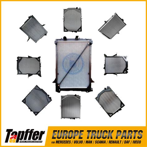 Tapffer Truck Radiator For Daf Xf CF Lf Over 150 Radiator For Heavy