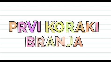 PRVI KORAKI BRANJA nasveti za starše prvošolčkov YouTube