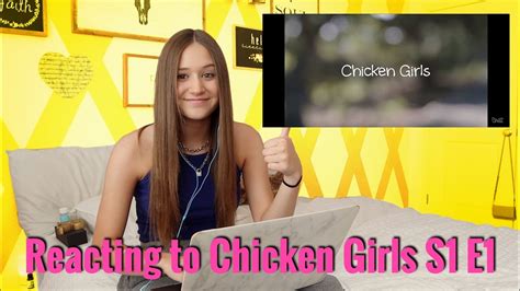 Reacting To Chicken Girls First Episode Riley Lewis Youtube