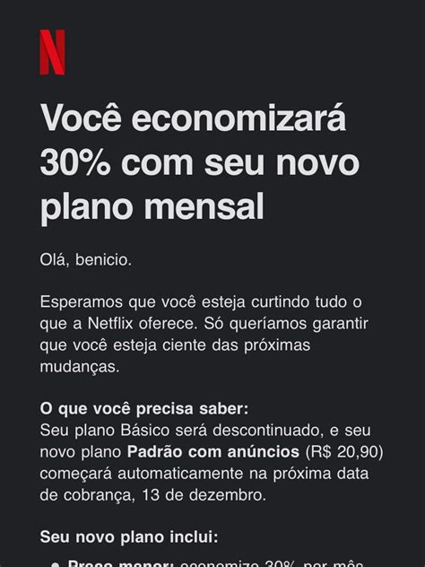 Netflix acaba o planos básico e migra assinantes para versão