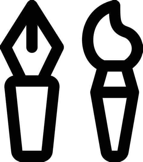 Art Tool Icon 21010369 Vector Art At Vecteezy