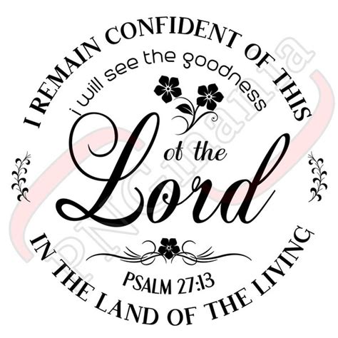 Psalm 27 Svg Etsy