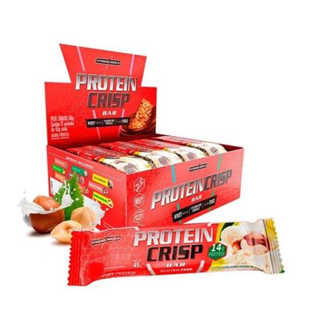 Protein Crisp Bar Leite Ni O Creme De Avel Cx Un