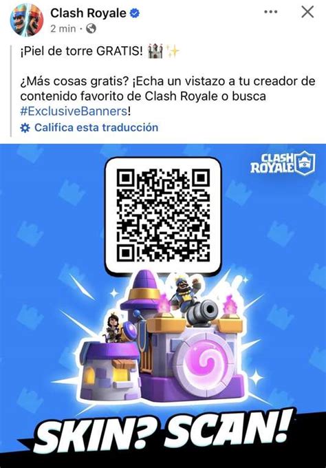 Desbloquea Tu Skin Para Torre En Clash Royale Gratis Promodescuentos