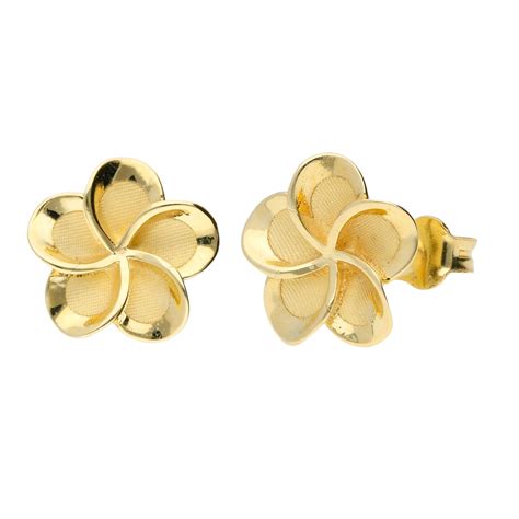 9ct Yellow Gold Earrings Buy Online Free Insured UK Delivery