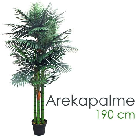 Palmier Areca Plante Arbre Artificielle Artificiel Plastique Cm Decovego