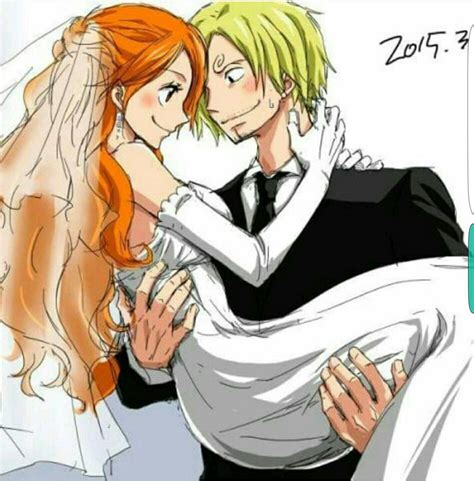 One Piece Sanji And Nami Fan Art