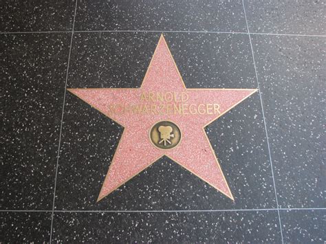 Arnold Schwarzenegger - Hollywood Walk of Fame