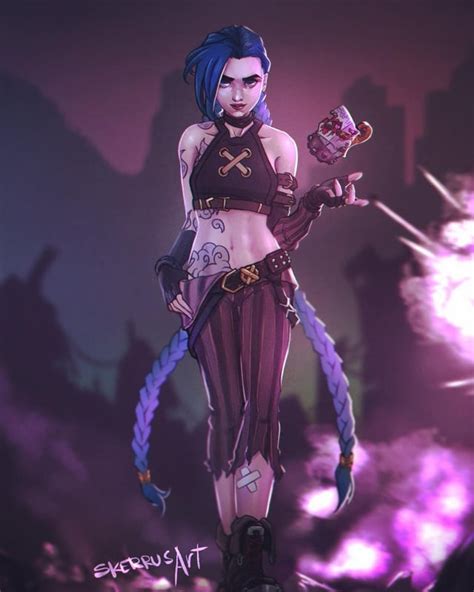 Jinx Fan Art I Did Rarcane