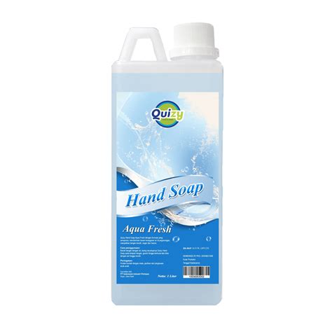 Quizy Sabun Cuci Tangan Hand Soap Aqua Fresh 1L Quizy Clean Solutions