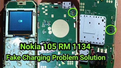 Nokia 105 RM 1134 Fake Charging Problem Solution YouTube