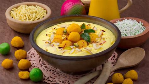 Sweet Food Ras Malai Stock Illustration Illustration Of Pudding