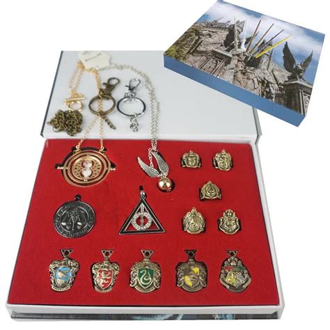 Harry Potter Magic Academy 11 Magic Wand Necklace Boxed Set Shopee