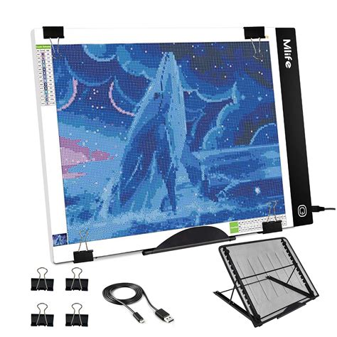 Buy Mlife B4 Led Light Pad Kit Upgraded Diamond Painting Light Box