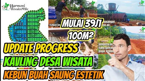 progress terbaru TANAH MURAH 39jt 100m² HARMONI WOODEN VILLE BOGOR