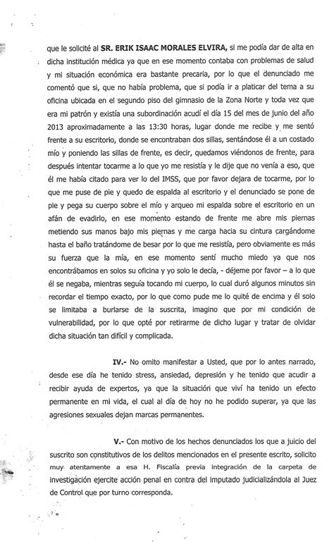 Érik Terrible Morales Enfrenta Denuncia Por Abuso Y Hostigamiento Sexual