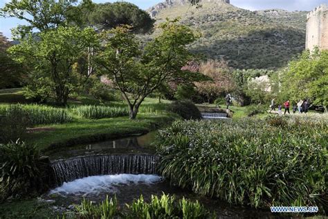 Views Of Garden Of Ninfa In Cisterna Central Italy Xinhua