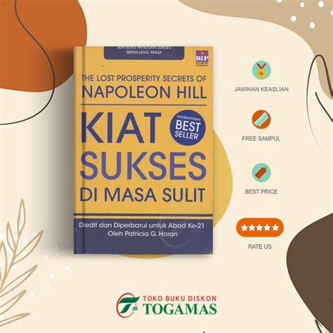 Jual Kiat Sukses Di Masa Sulit The Lost Prosperity Secret Of Napoleon