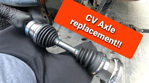 How To Replace A Cv Axle On A R Nissan Pathfinder Youtube