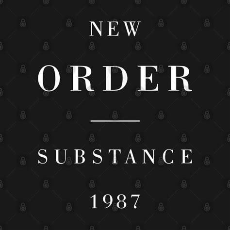 New Order Substance New Order Substance T Shirt Teepublic