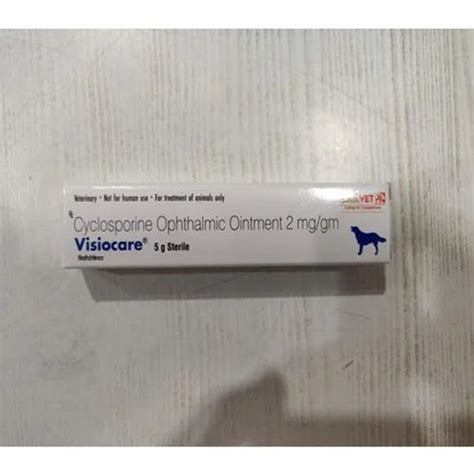 Ciclosporin Ophthalmic Ointment at ₹ 50/piece | Visiocare in Nagpur ...